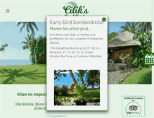 Tablet Screenshot of ciliksbeachgarden.com